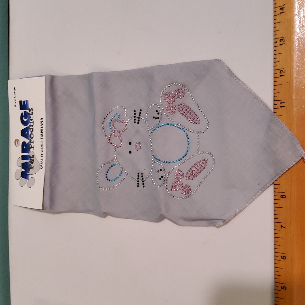 Pet Scarf w/ Cool Bunny Pic